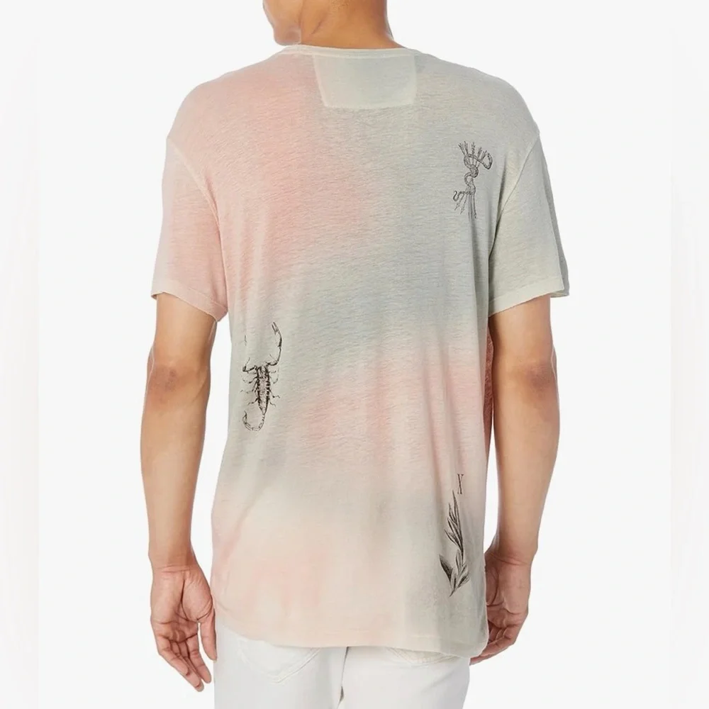 John Varvatos Dreamy Graphic Tee - Picture 4 of 7